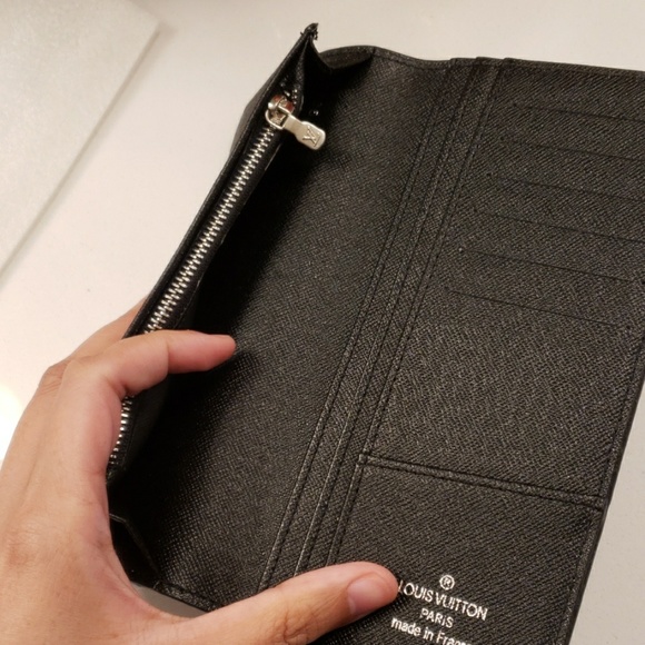 Long leather wallet - Picture 3 of 4